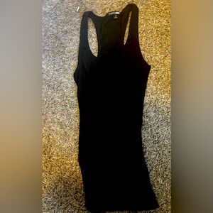 Black Racerback Tank Top
